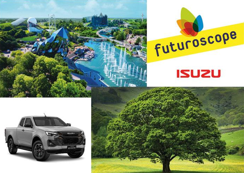 d-max Isuzu partenaire futuroscope chasseurs de tornades