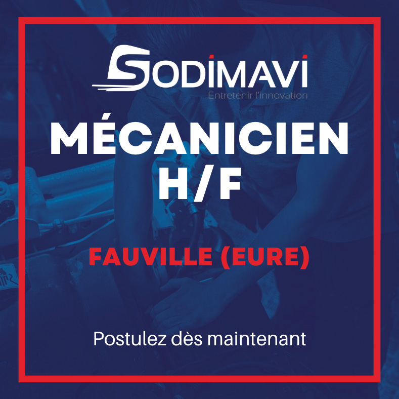 recrute mecanicien fauville