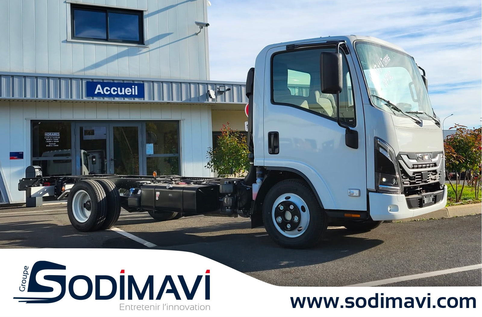 Isuzu M29 H ISIM Serie blue - Chassis cabine