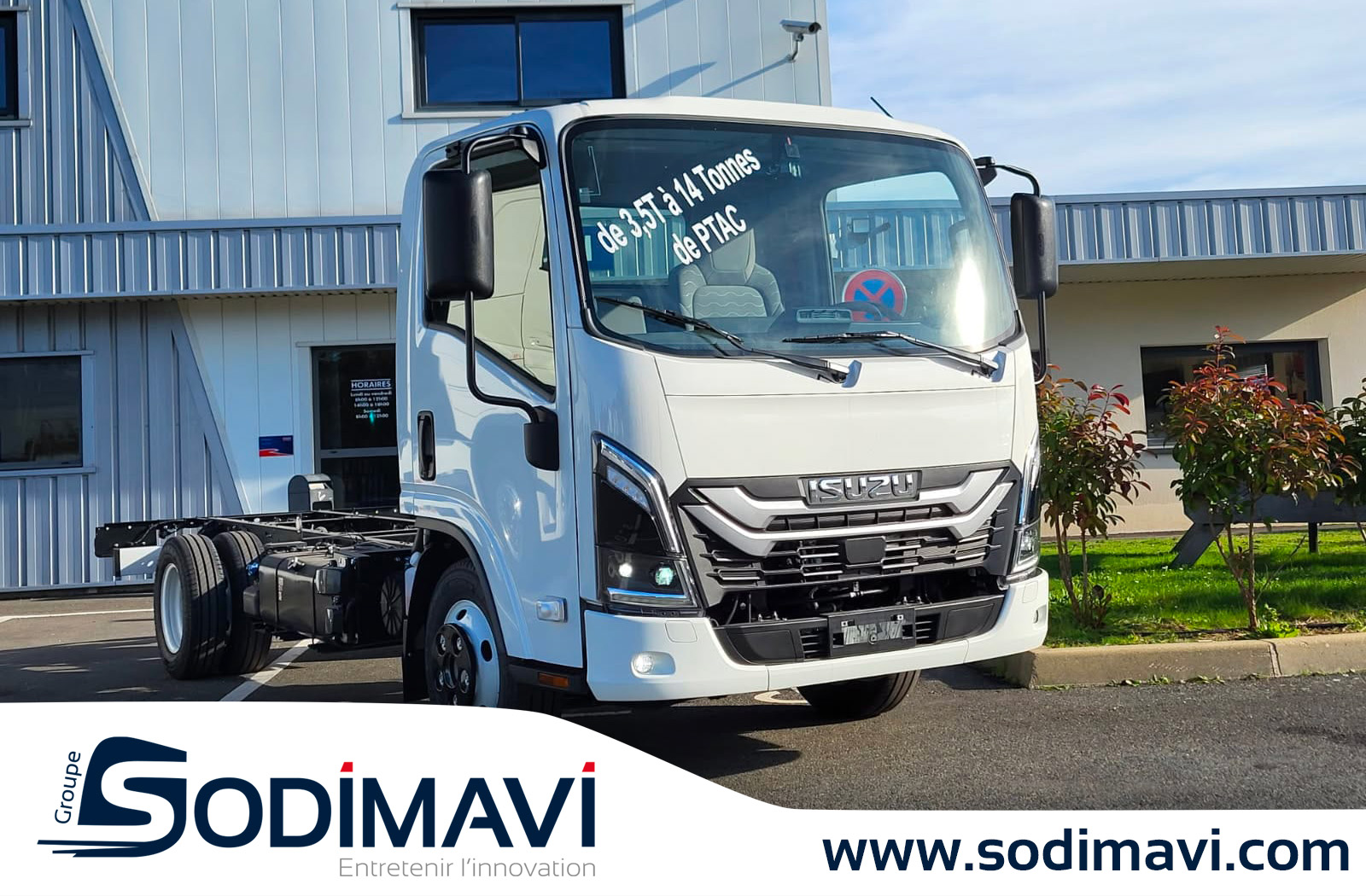 Isuzu M29 H ISIM Serie blue - Chassis cabine – Image 2