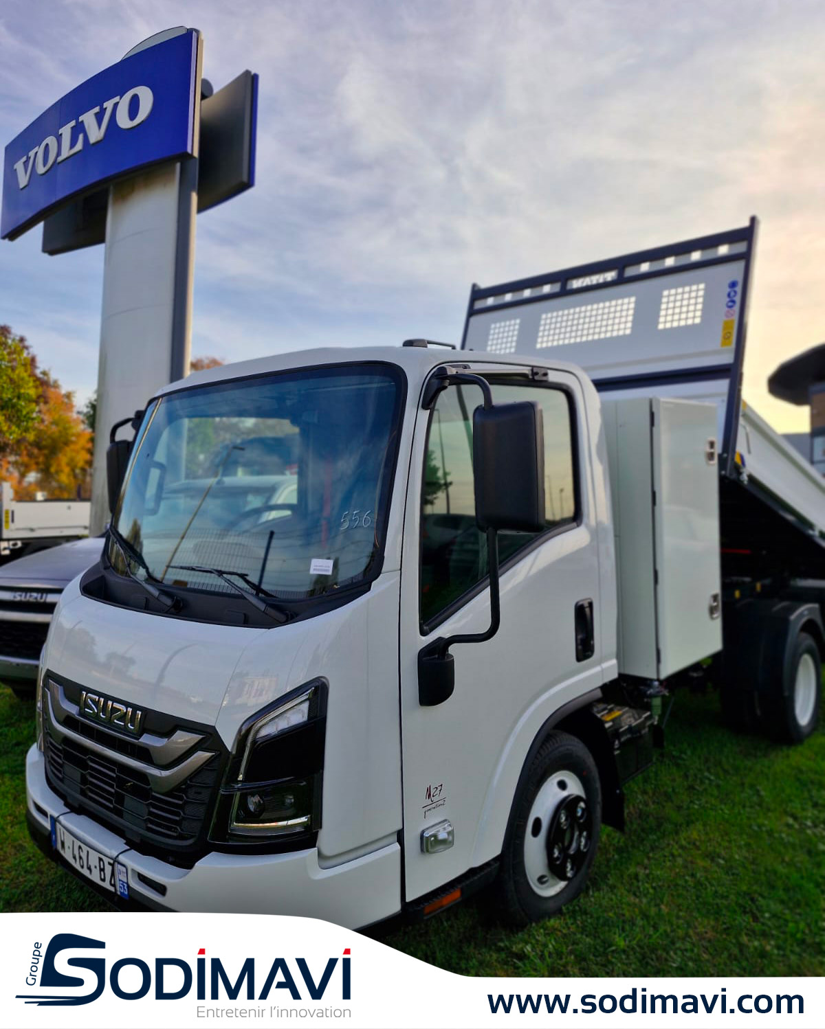 Isuzu M27 F ISIM GEN 2 Benne et coffre