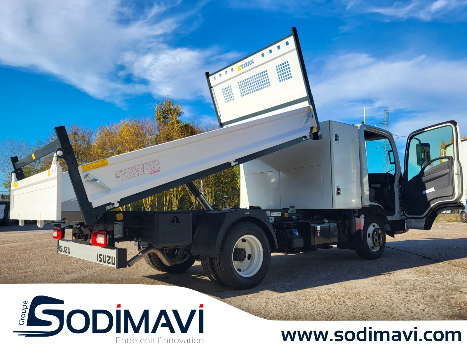 Isuzu M21 TT Benne et coffre – Image 2