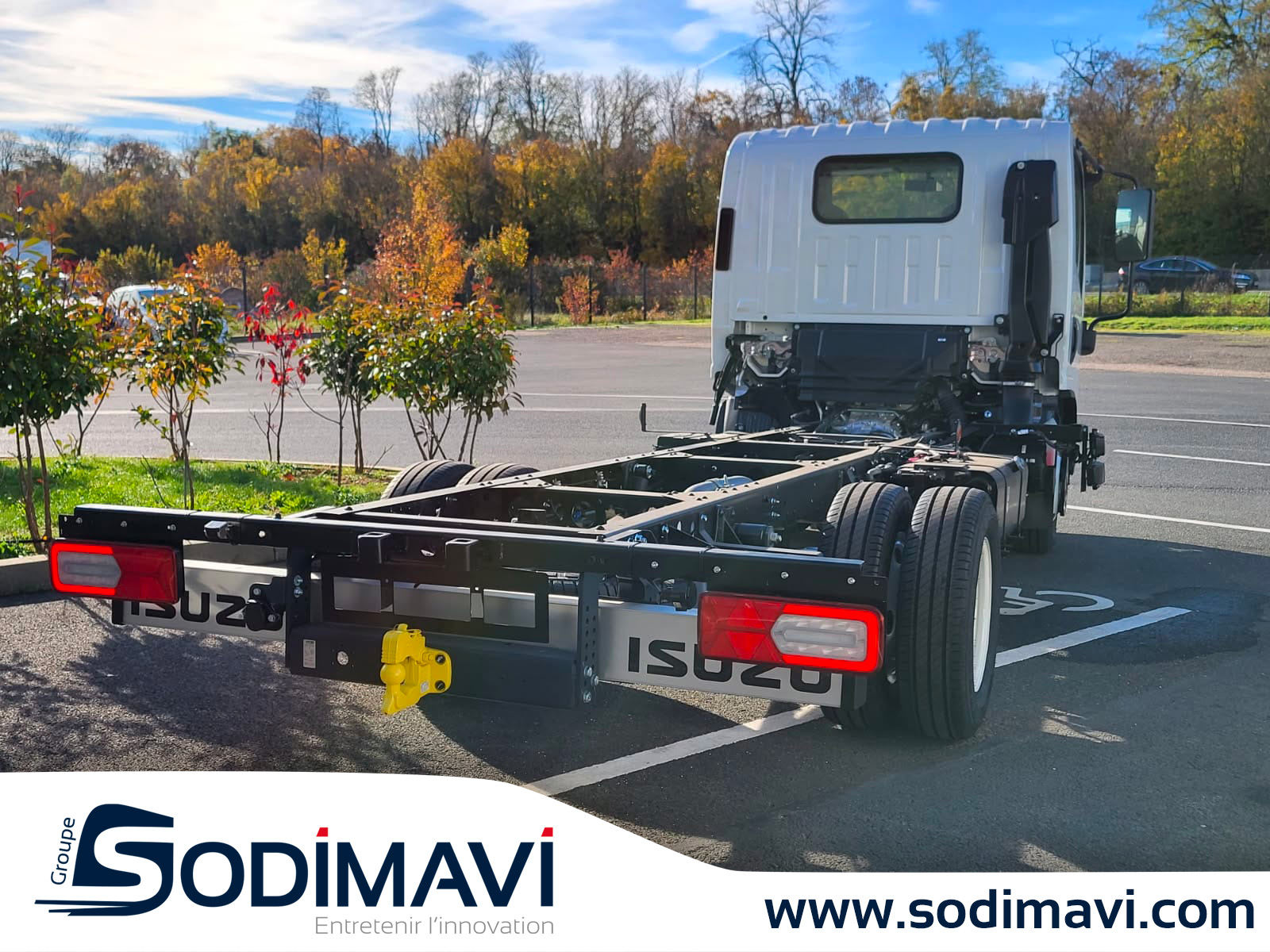 Isuzu M29 H ISIM Serie blue - Chassis cabine – Image 4